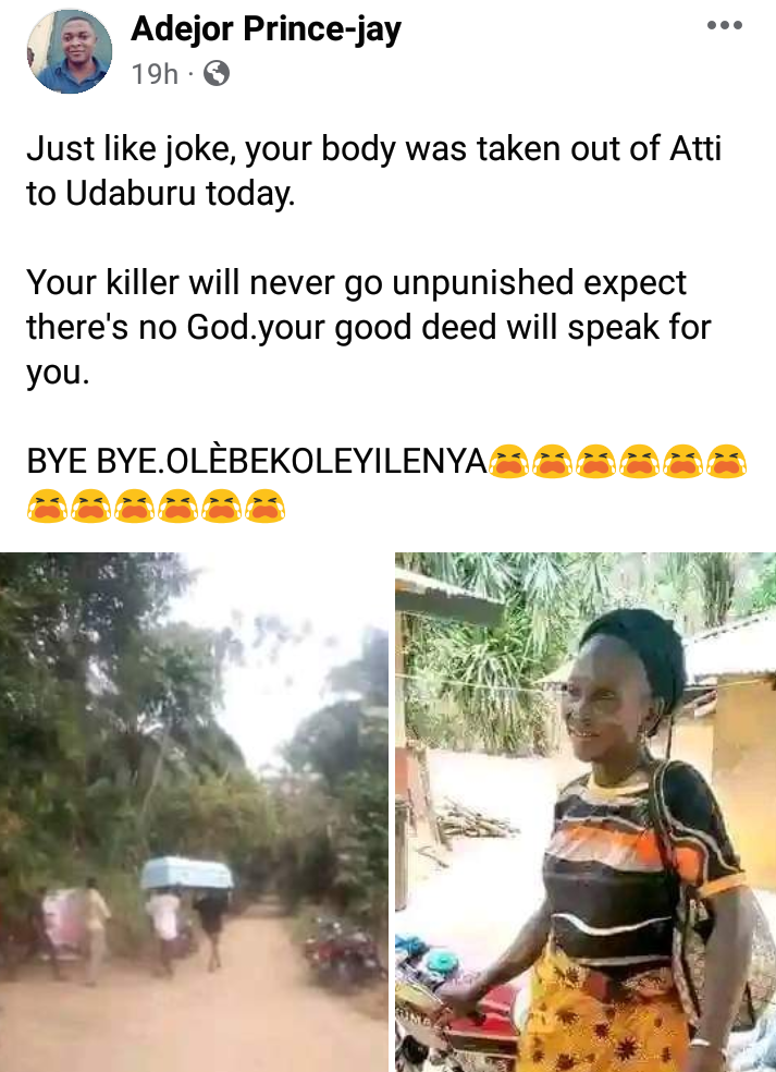 Mother and daughter killed by kidnappers laid to rest in Benue